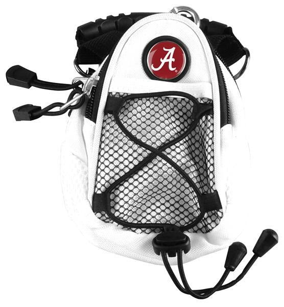 Alabama Crimson Tide - Mini Day Pack  -  White - Linkswalkerdirect