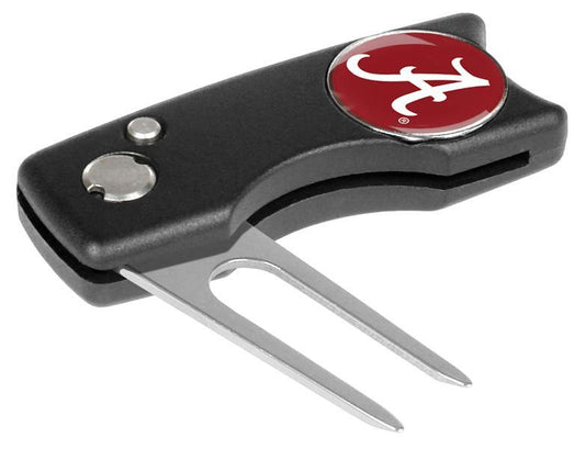 Alabama Crimson Tide - Spring Action Divot Tool - Linkswalkerdirect